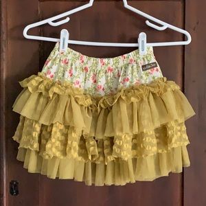 Matilda Jane Cotton Candy Tutu Skirt Size 6